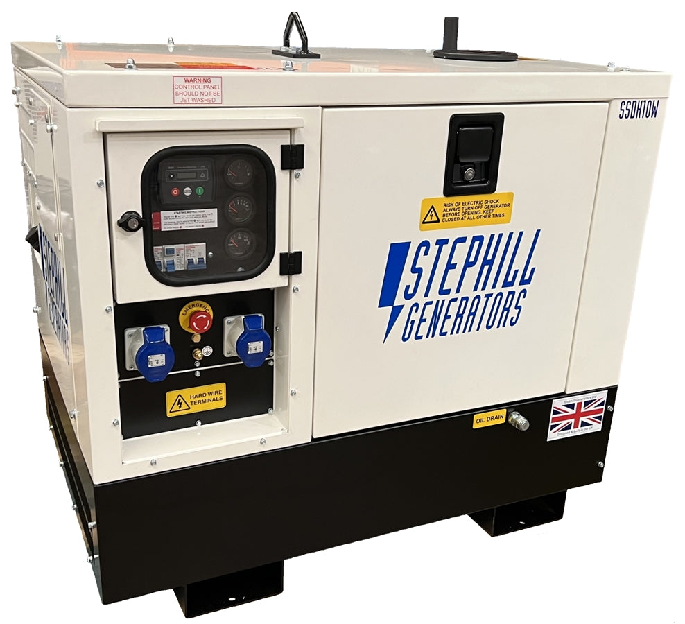 Stephill SSDK10W Super Silent Diesel Welfare Generator