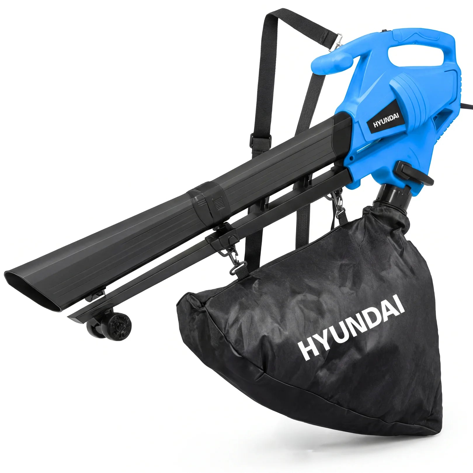 Hyundai 3000W Electric Leaf Blower & Vacuum | 3-in-1 | 34L Collection Bag | HYBV3000E3