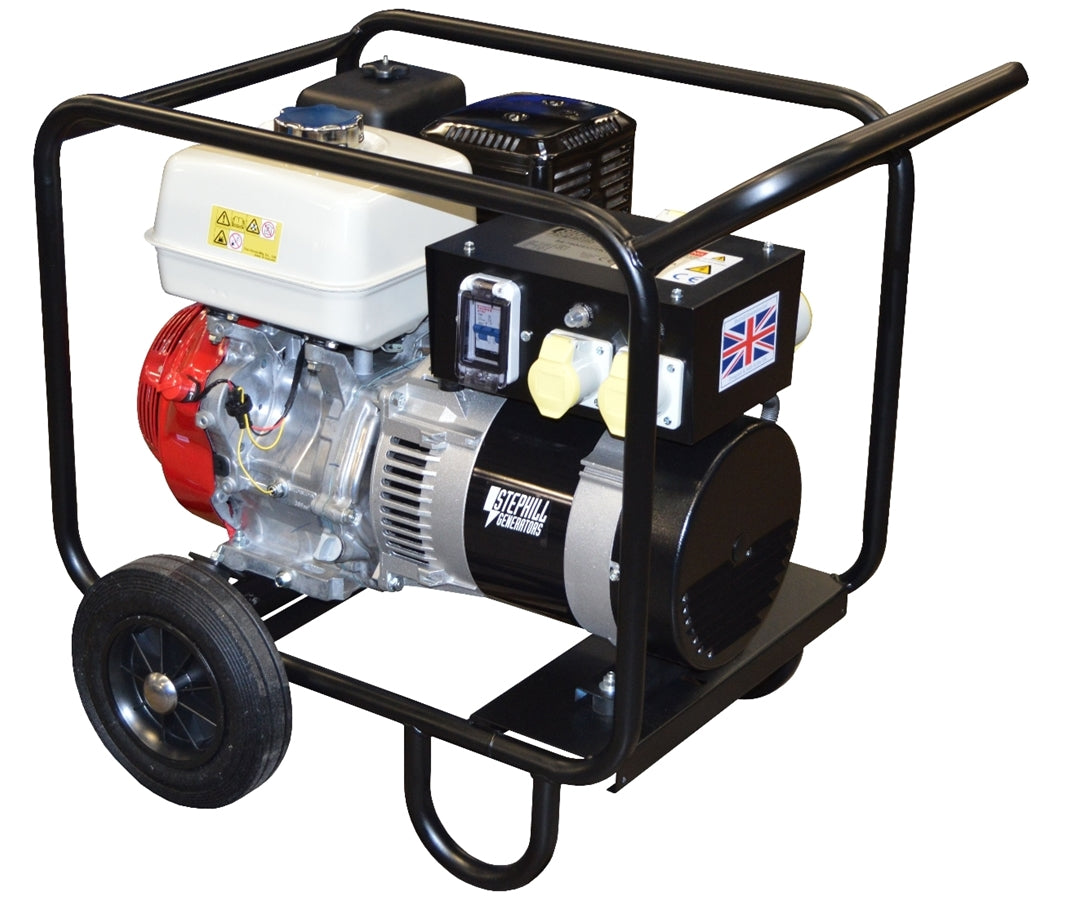 Stephill SE7500EC/TK1 7.5 kVA TIN 12 Spec Petrol Generator