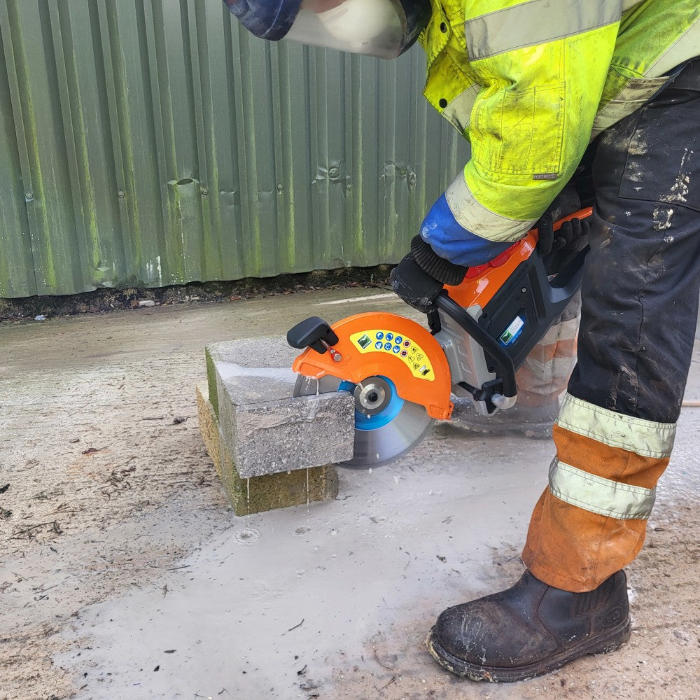 Belle DC300E+ Battery Powered Disc Cutter | 82v Li-ion with LED worklight
