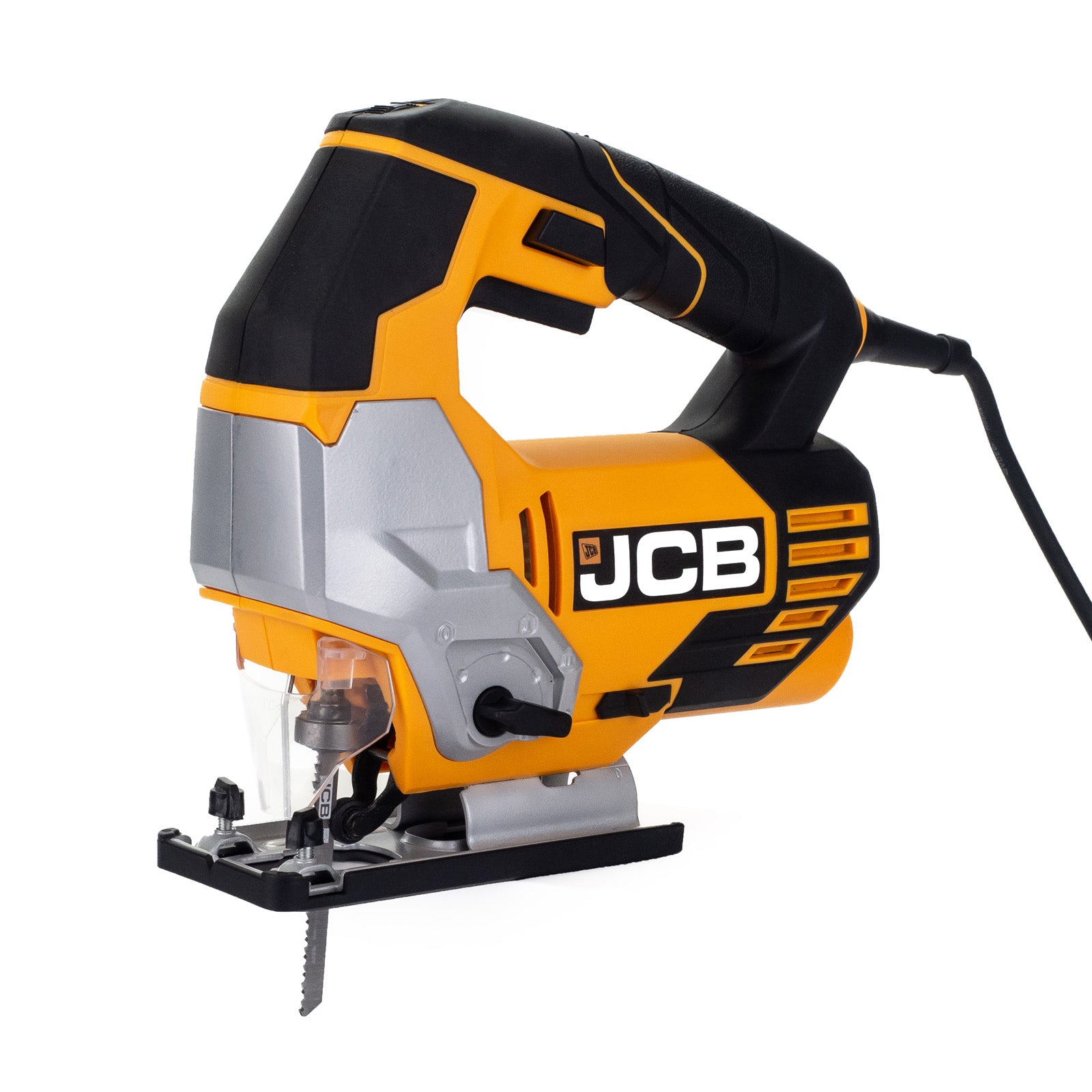 JCB 800W Electric Corded Jigsaw, 0-45 Degree Cutting Positions, 230V | 21-JS800