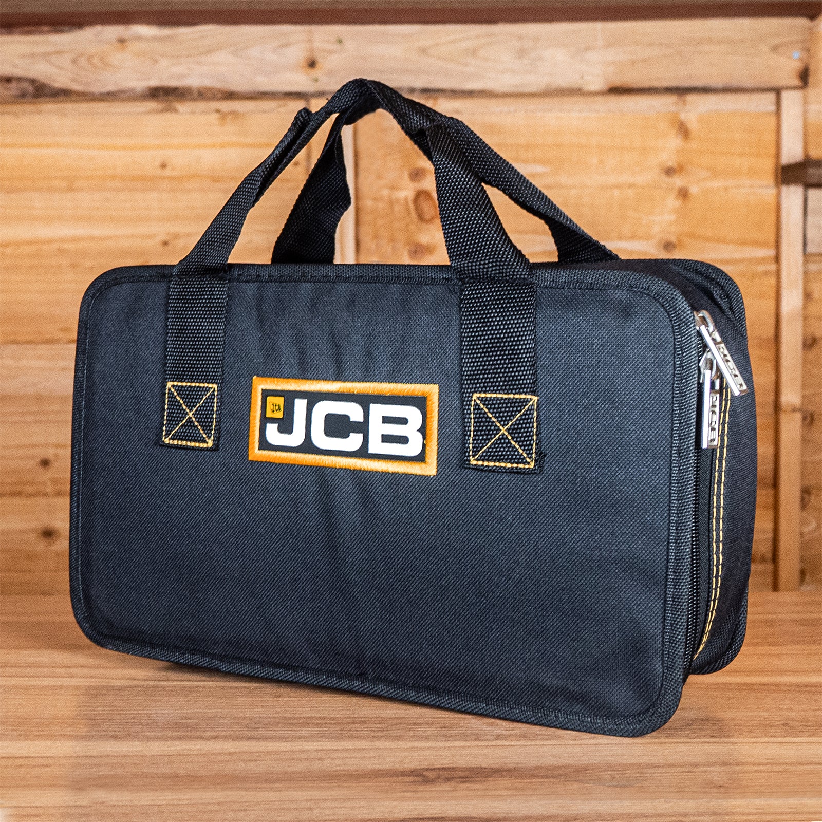 JCB Zipped Power Tool Bag Storage Case, 35 x 11 x 21.5cm | 21-ZCASE
