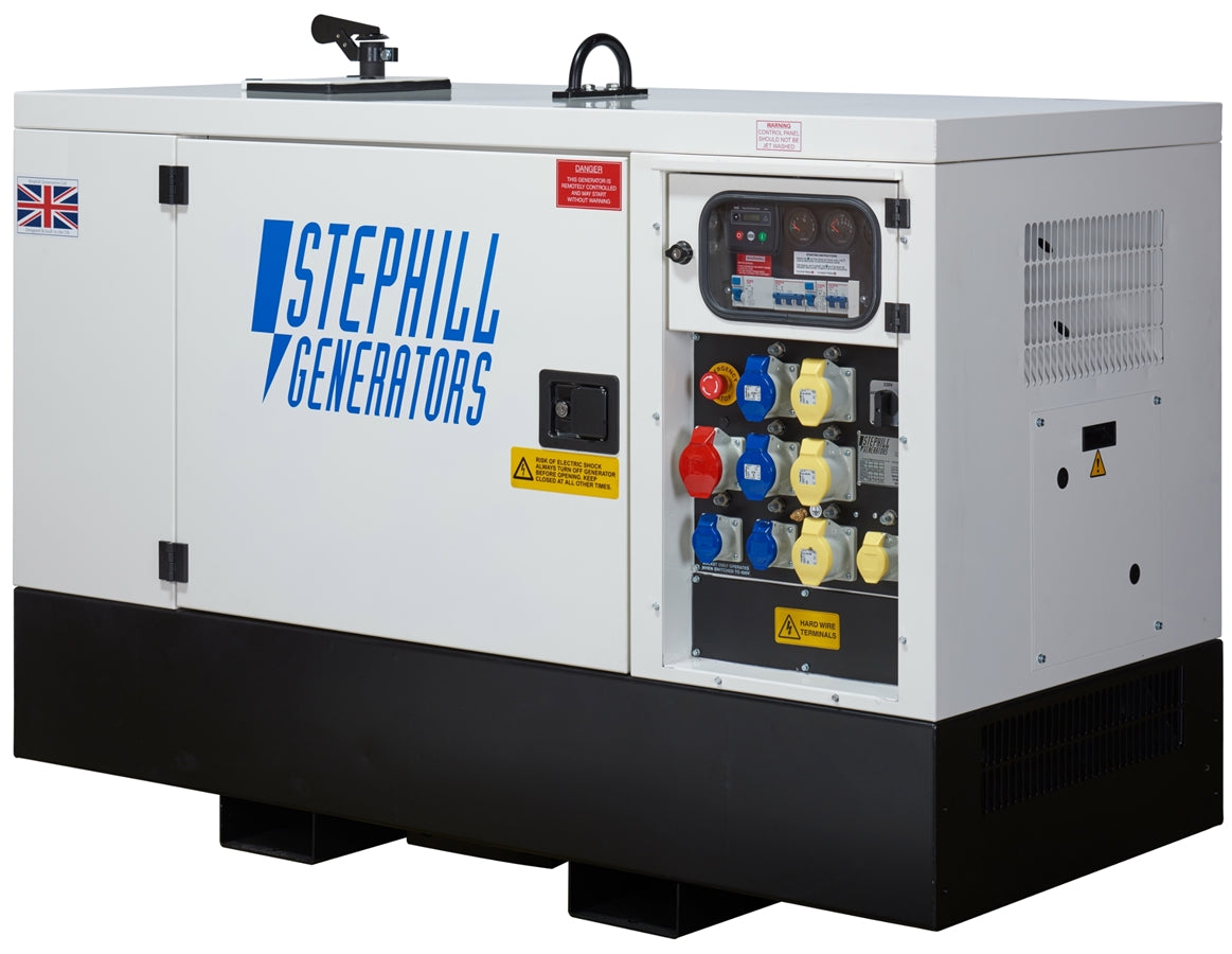 Stephill SSDY21M 21.1 kVA / 16.9 kW Yanmar 4TNV88-B Diesel Generator