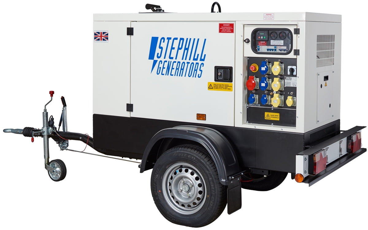 Stephill SSDY21M 21.1 kVA / 16.9 kW Yanmar 4TNV88-B Diesel Generator