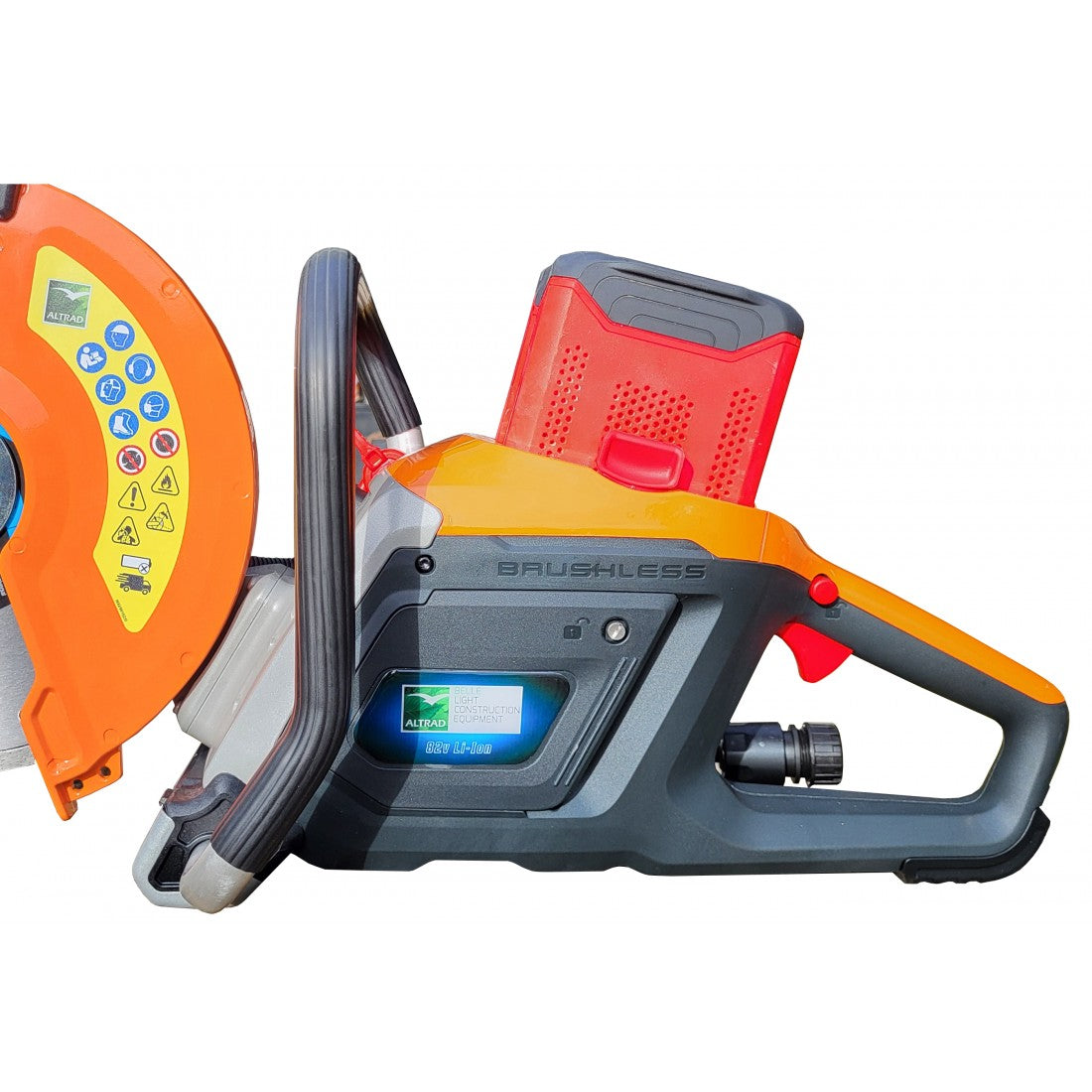 Belle DC300E+ Battery Powered Disc Cutter | 82v Li-ion with LED worklight