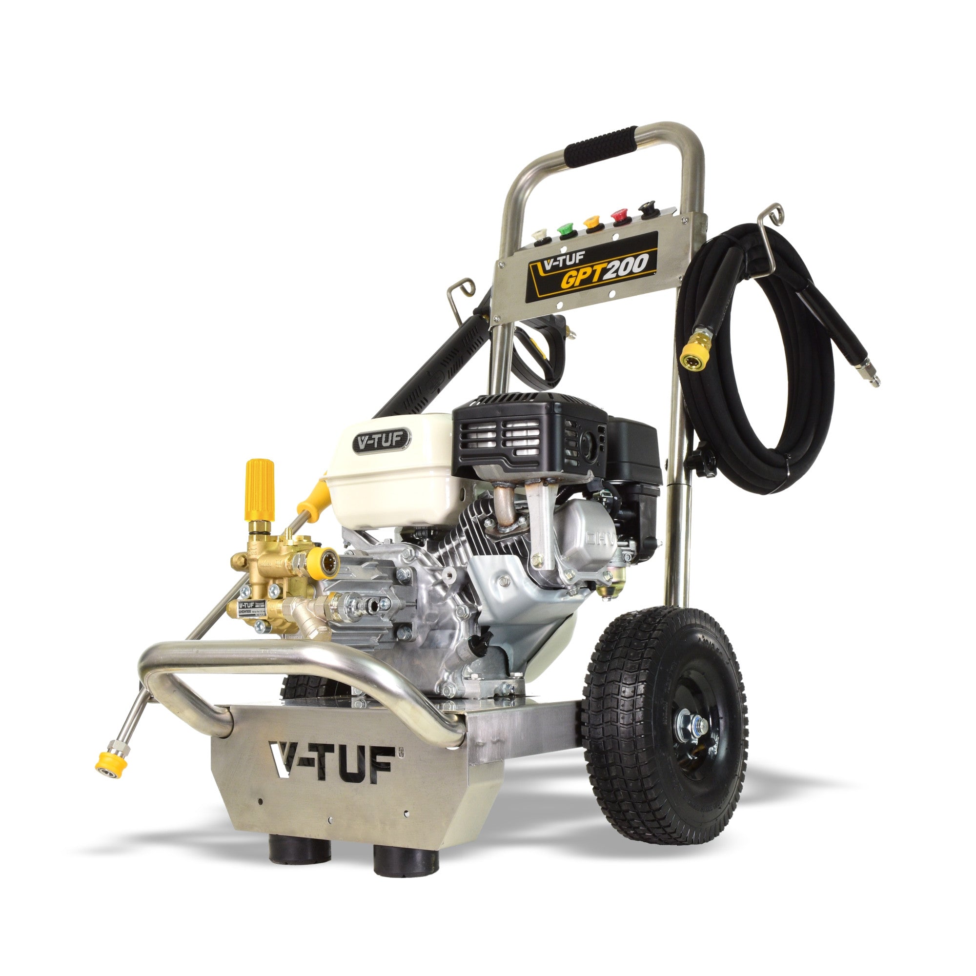 V‑TUF TORRENT GPT200 Industrial 6.5HP Petrol Pressure Washer 190 Bar / 2756 PSI Honda Pro Power Cleaner 12LPM Heavy-Duty