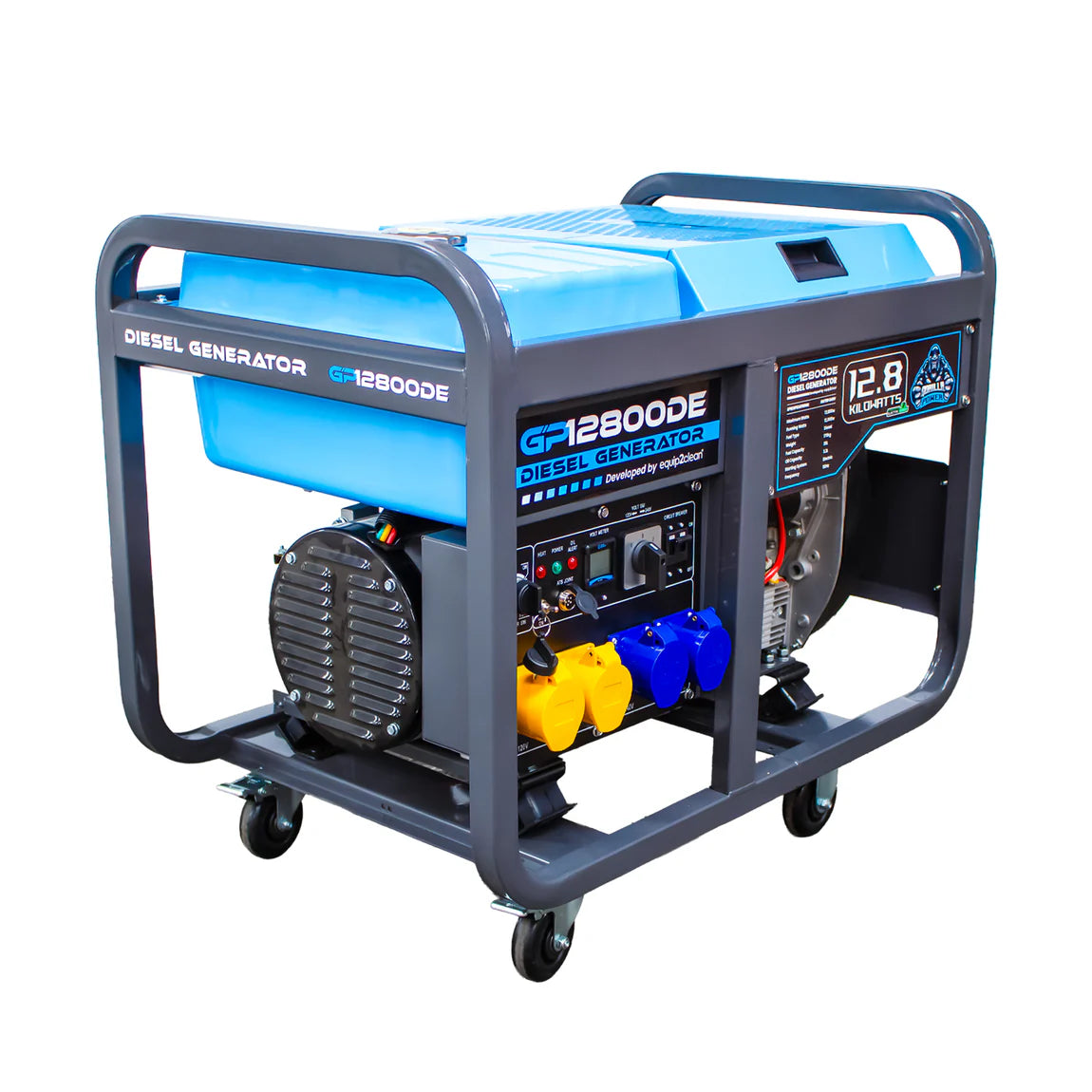 Gorilla Power 12800W Diesel Generator with Electric & Key Start | GP12800DE