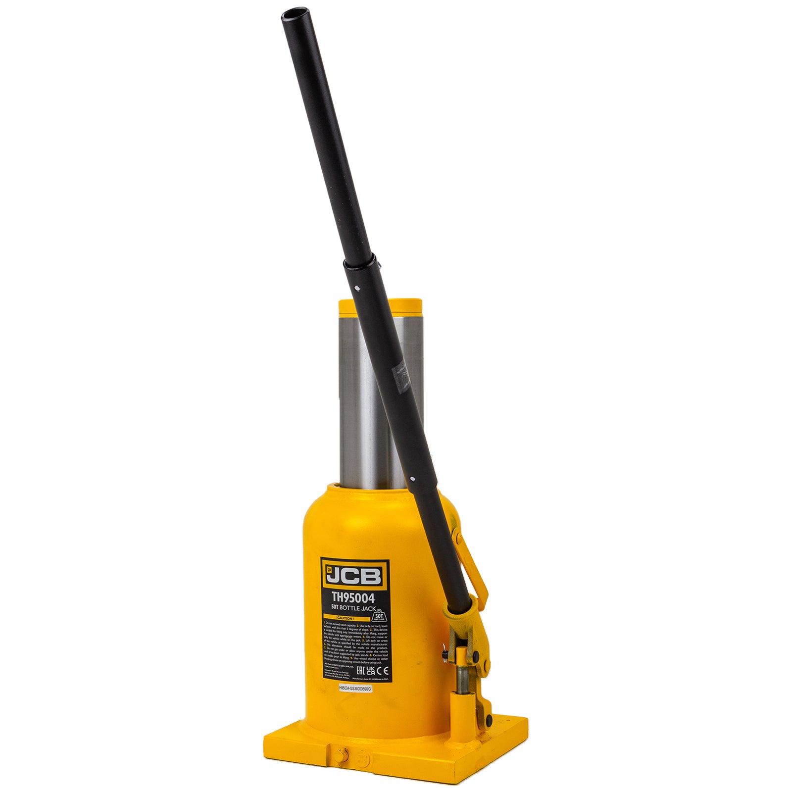 JCB 50 Tonne Automotive Hydraulic Bottle Jack, 420mm Maximum Lift | JCB-TH95004
