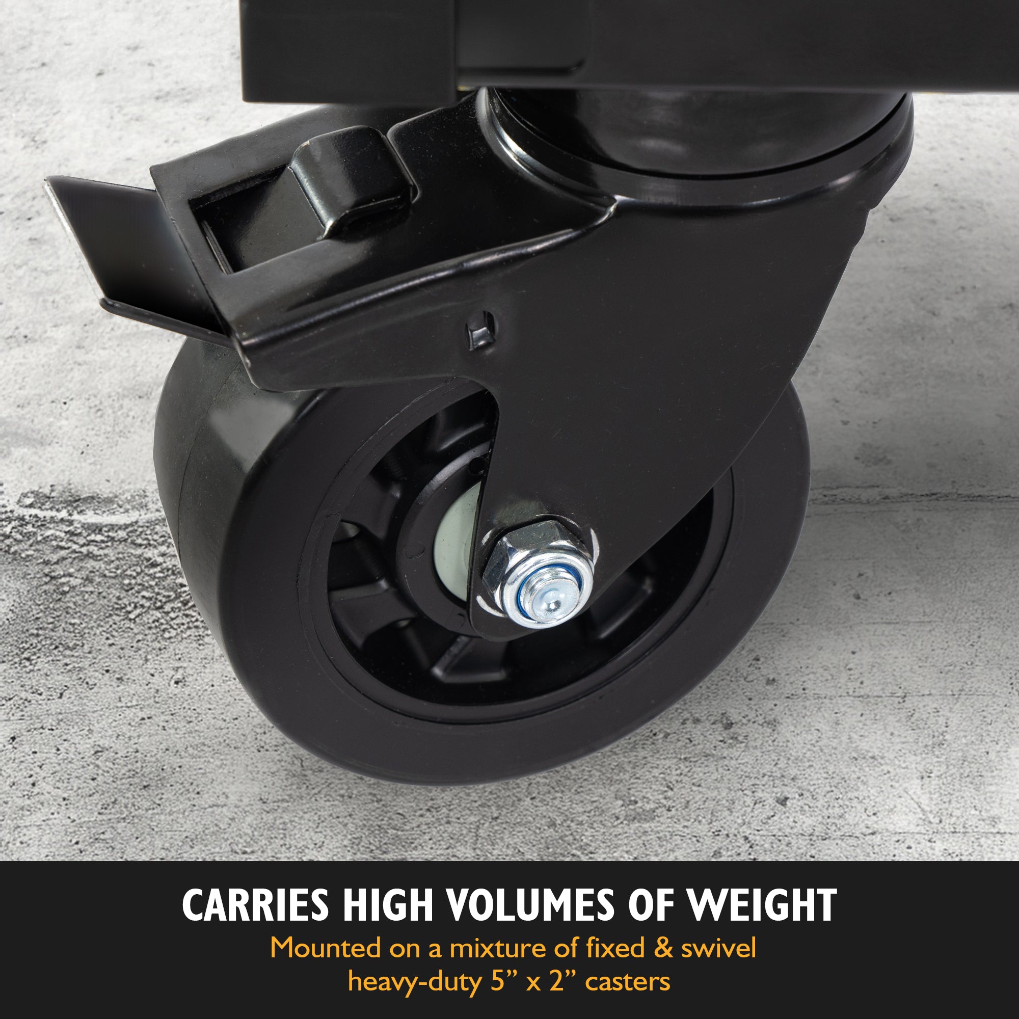 2025 Aston Martin Aramco Formula One™ Team x JCB 42” Steel 11 Drawer Roller Cabinet with Hardwood Worktop