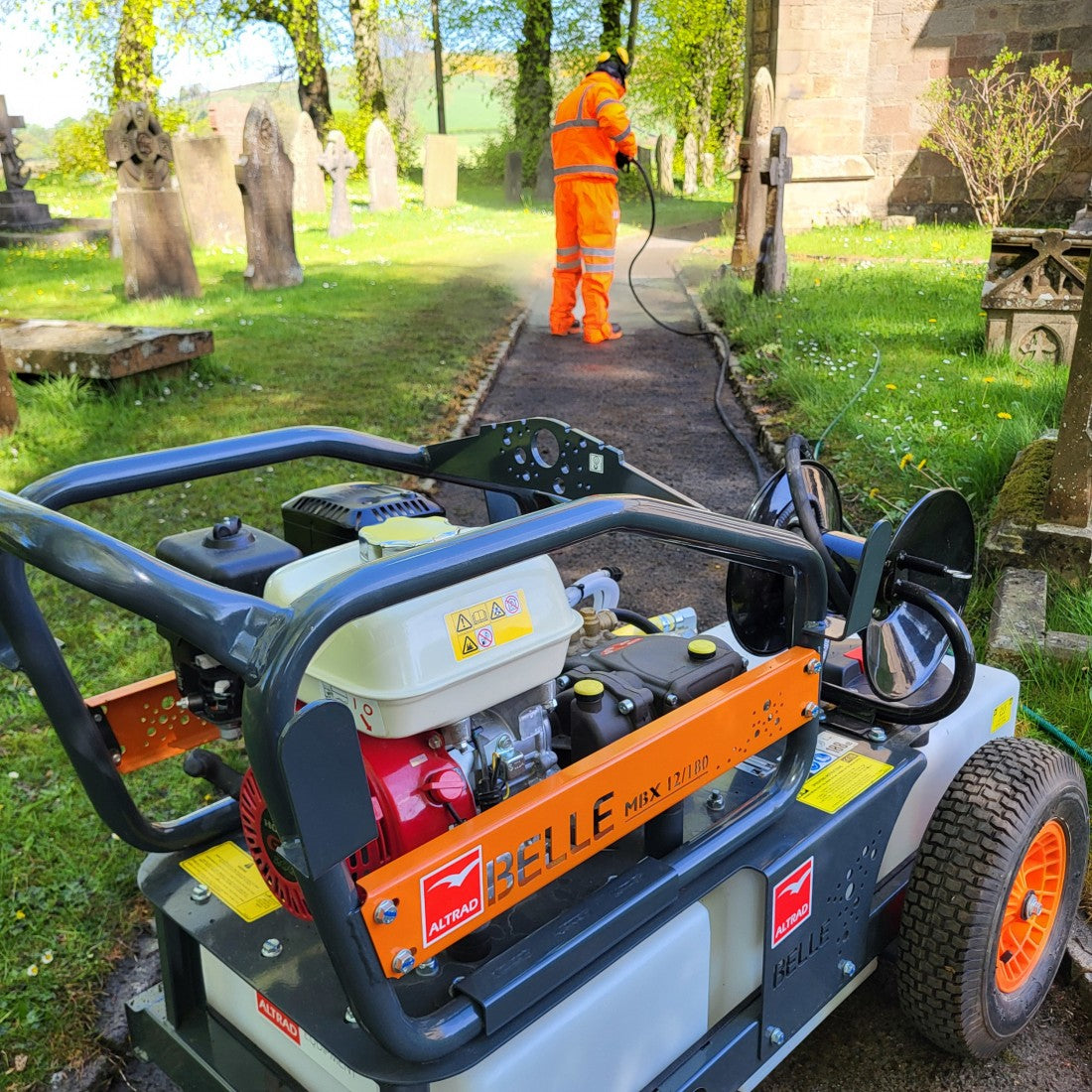 Belle Petrol Power Washer - MBX 12/180