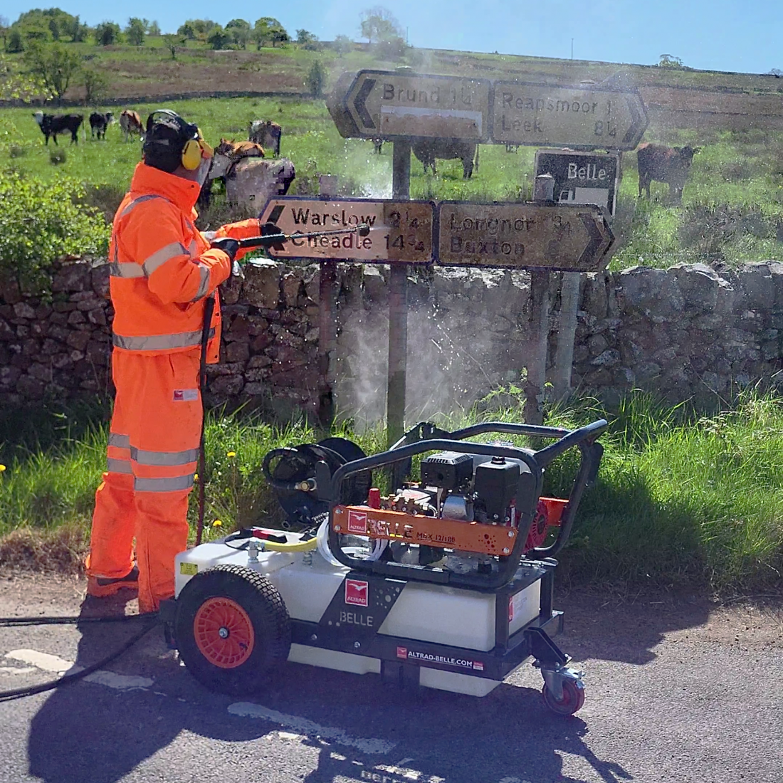 Belle Petrol Power Washer - MBX 12/180