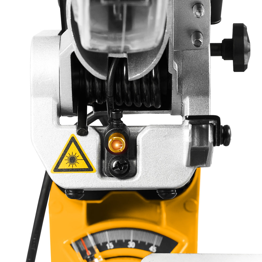 JCB 254mm 10" Electric Sliding Mitre Saw, Corded, 2000W, 230-240V | 21-MS-254SB