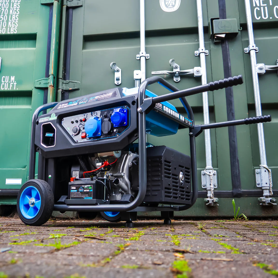 Gorilla Power 8000W Inverter Open Frame Petrol Generator with Electric & Wireless Remote Start | GP8000iE