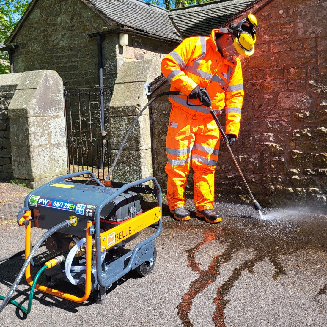 Belle Pressure Washer - PWX 08/120E+