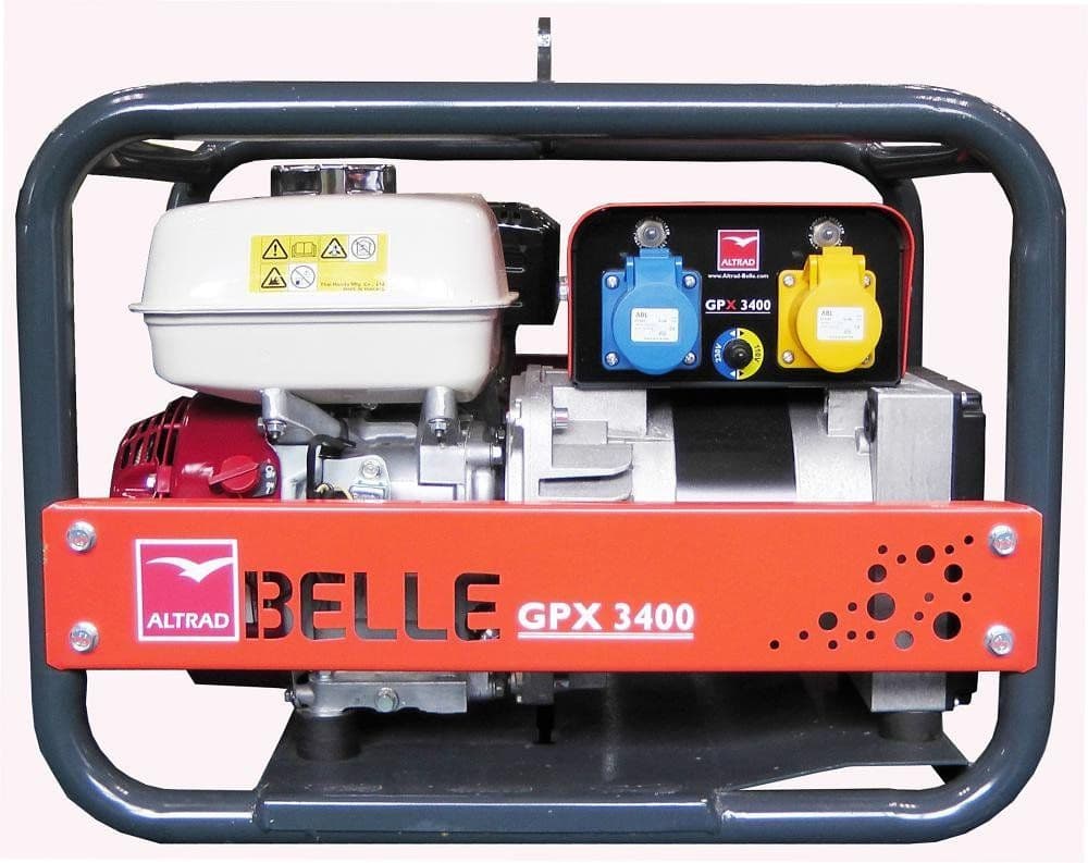 Belle GPX3400 Honda Powered 3.4kva / 2.7kw Stackable Petrol Generator