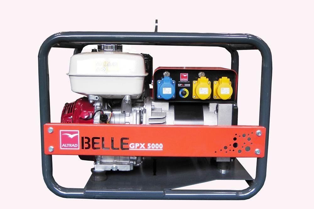 Belle GPX5000 Honda Powered 5kva / 4kw Stackable Petrol Generator