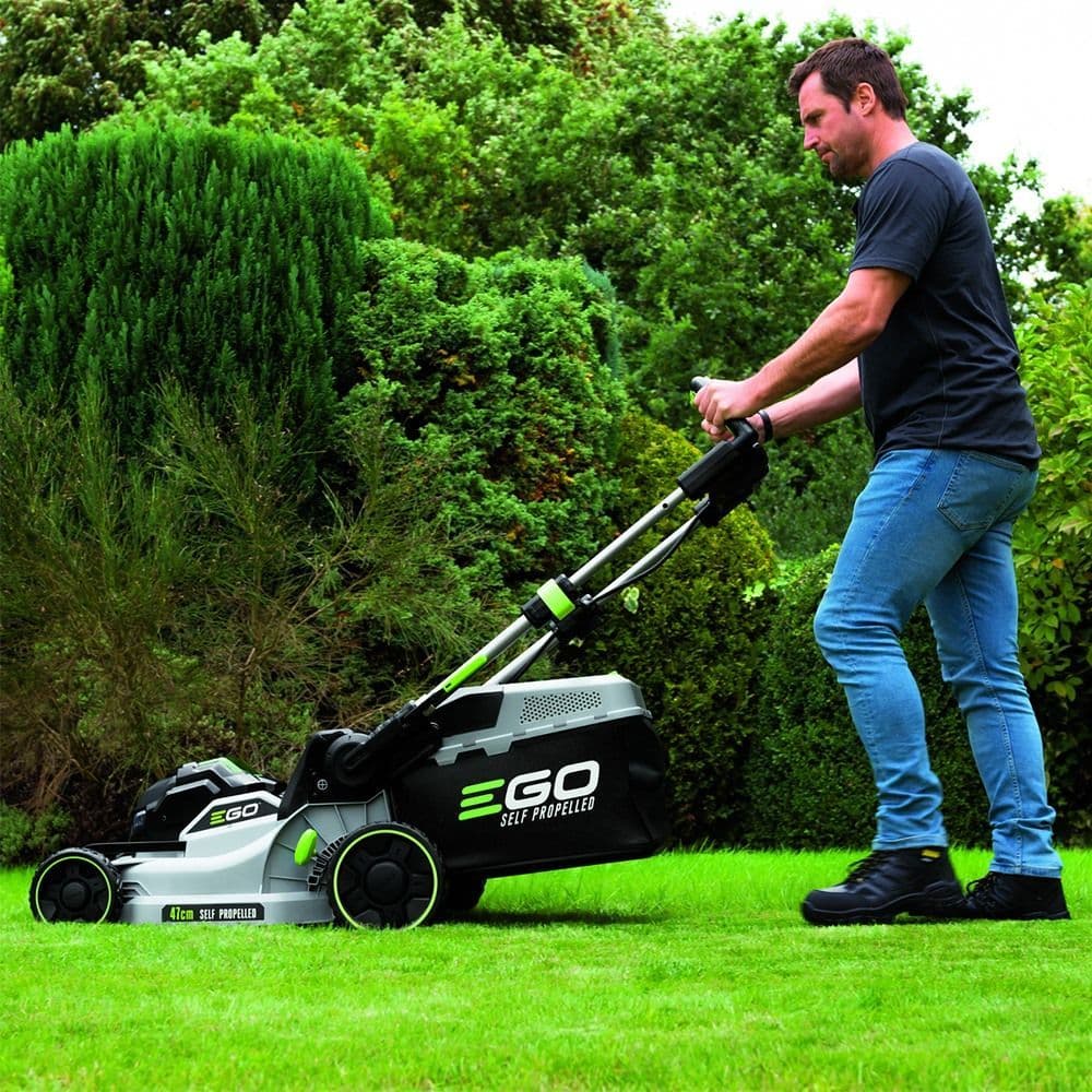 EGO Power Plus 47cm Self-Propelled Brushless Mower with Battery and Charger LM1903E-SP