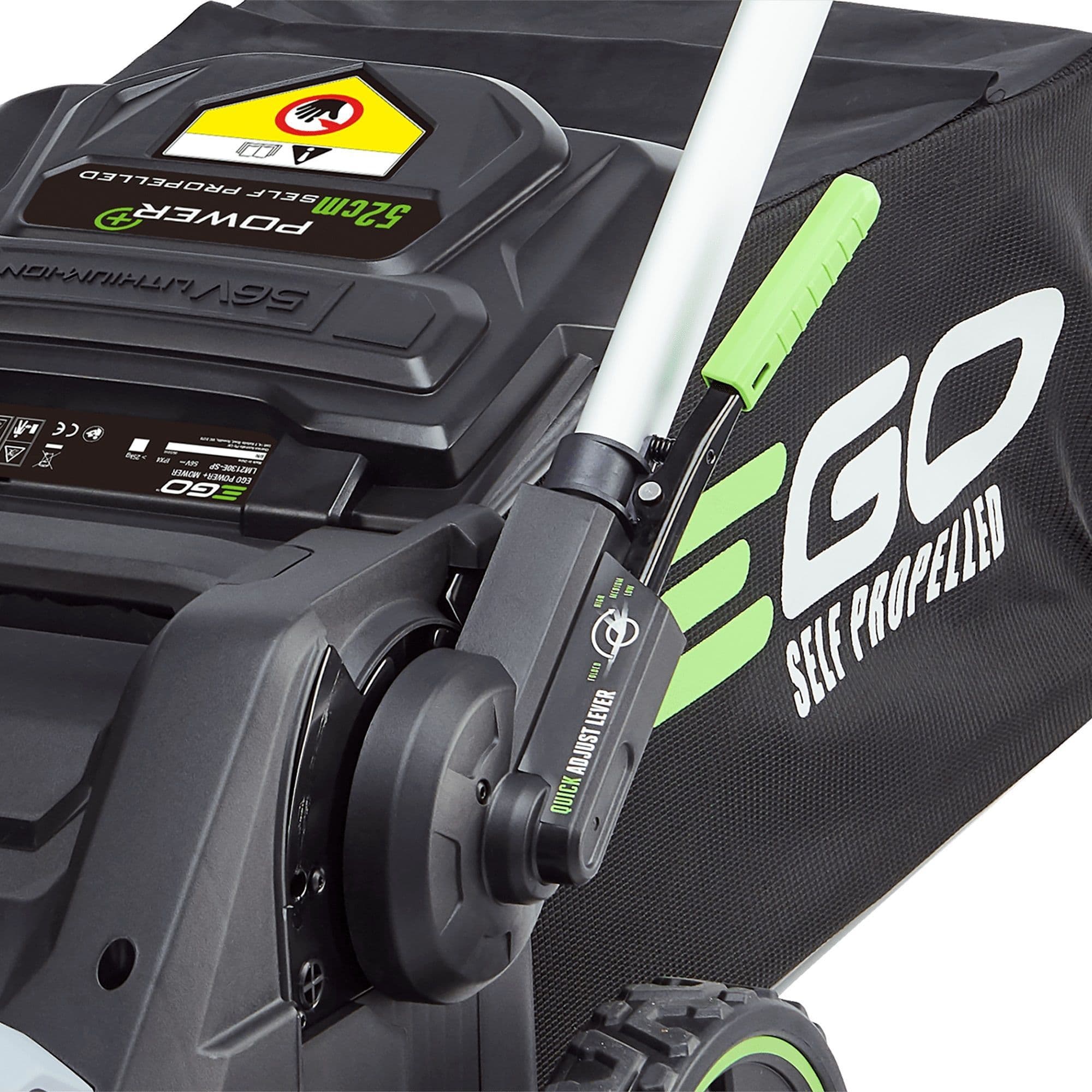 EGO Power Plus 52cm Self-Propelled Brushless Mower with Battery and Charger LM2135E-SP