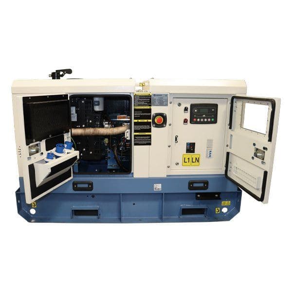 Evopower 8.75 kVA 7kW Diesel Generator with Kubota Engine Single Phase 230V UKK7ECO-1