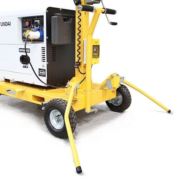 Evopower LT800-LED-D 800W LED Mobile Lighting Tower WITH DHY6000SE 5.2kW Diesel Generator