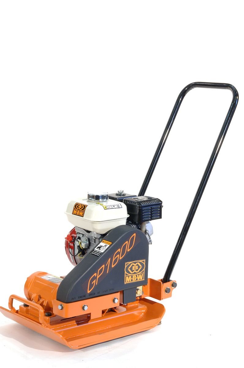 MBW GP1600 16" Honda GX160 Powered Plate Compactor