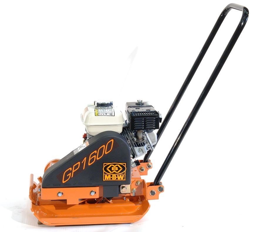 MBW GP1600 16" Honda GX160 Powered Plate Compactor