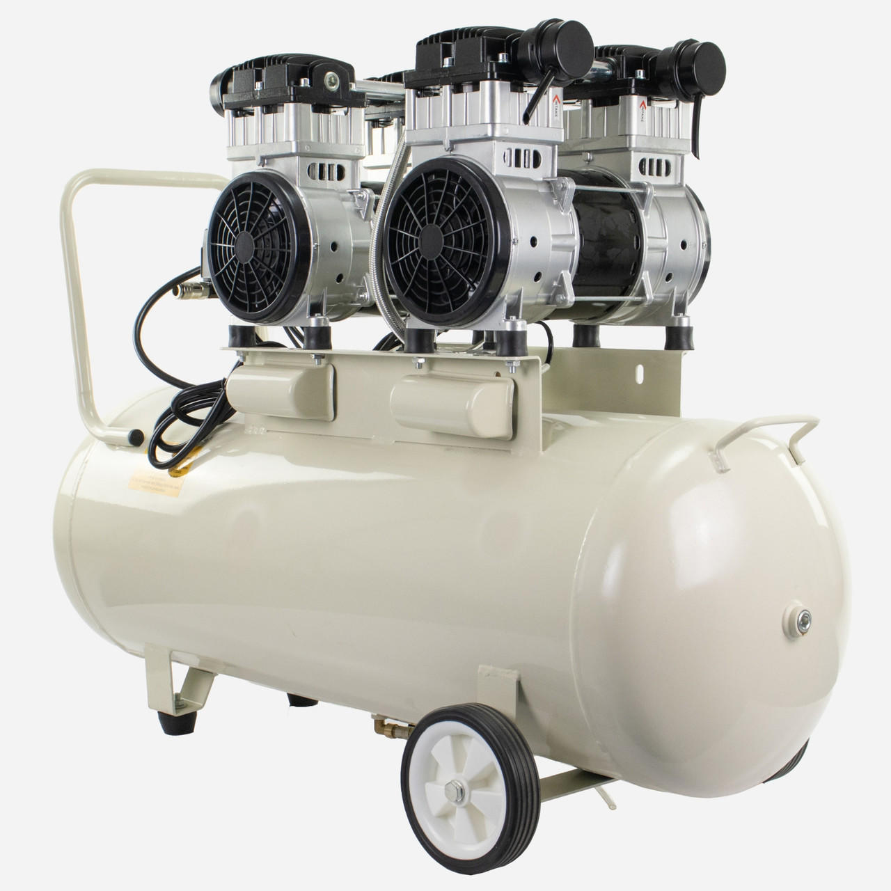 Hyundai 4hp 100L Oil Free Low Noise Electric Air Compressor 22CFM 145psi Direct Drive | HY2150100