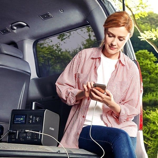 Hyundai 1000W / 1kW Portable Power Station | HPS-600