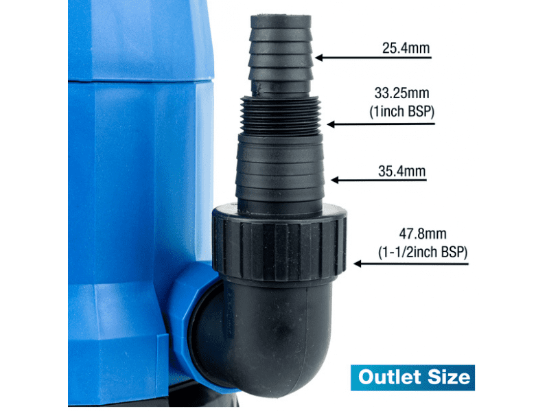 Hyundai 1100W Electric Clean and Dirty Water Submersible Water Pump / Sub Pump | HYSP1100CD