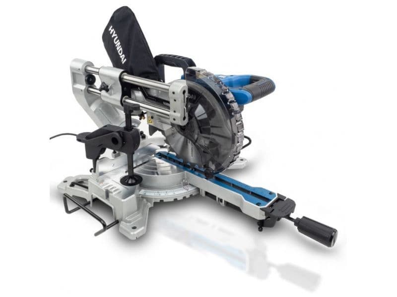 Hyundai 1500W Electric Mitre Saw / Chop Saw with 210mm Blade, 230V | HYMS1500E