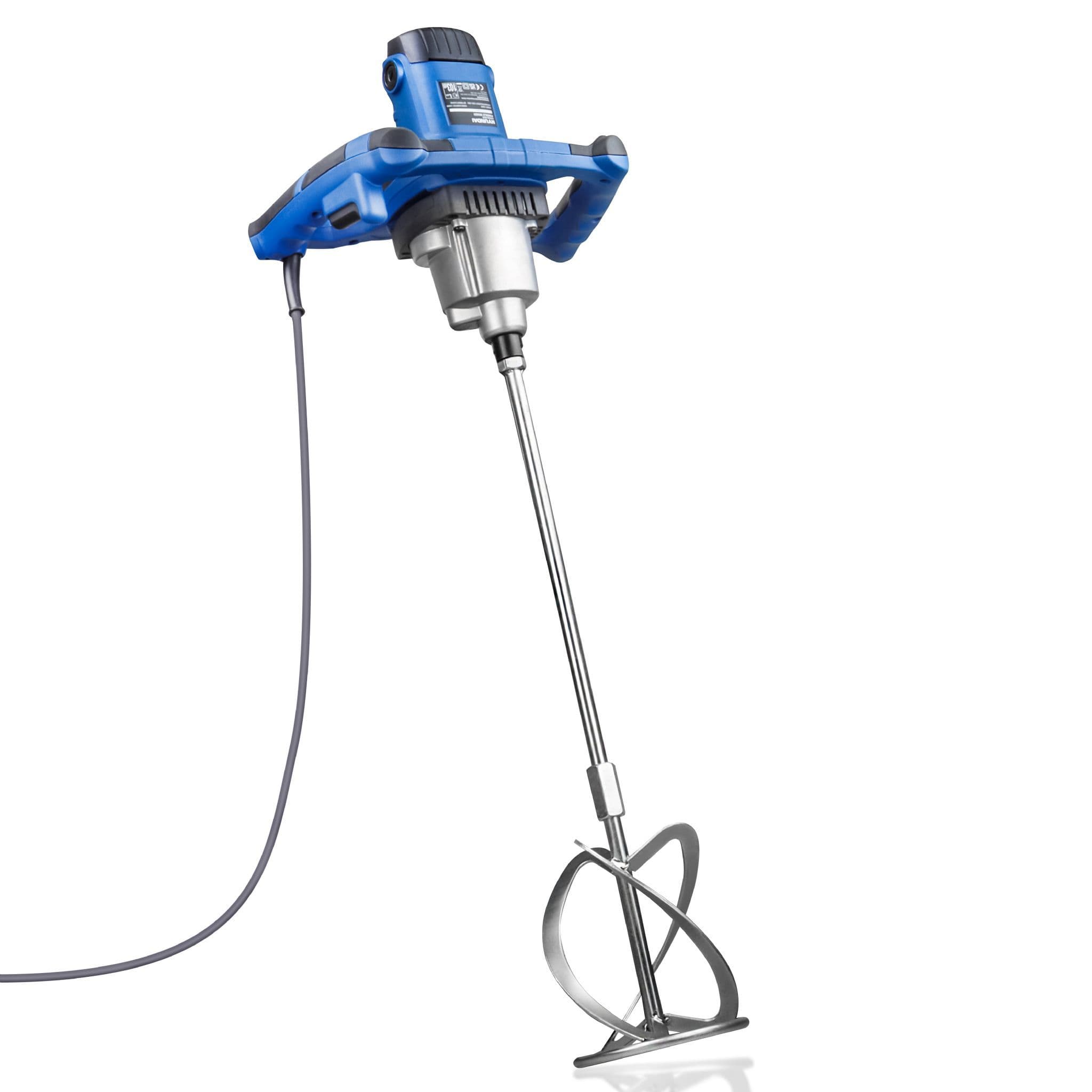 Hyundai 1600W Electric Paddle Mixer with 5 Piece Trowel Set 230v/240v HYPM1600E
