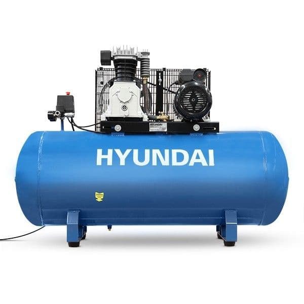Hyundai 200 Litre Air Compressor, 14CFM/145psi, Electric 3hp | HY3200S