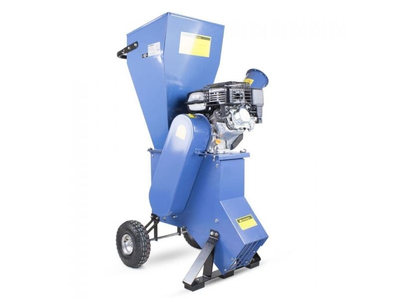Hyundai 208cc 76mm Petrol 4-Stroke Garden Wood Chipper Shredder Mulcher | HYCH700