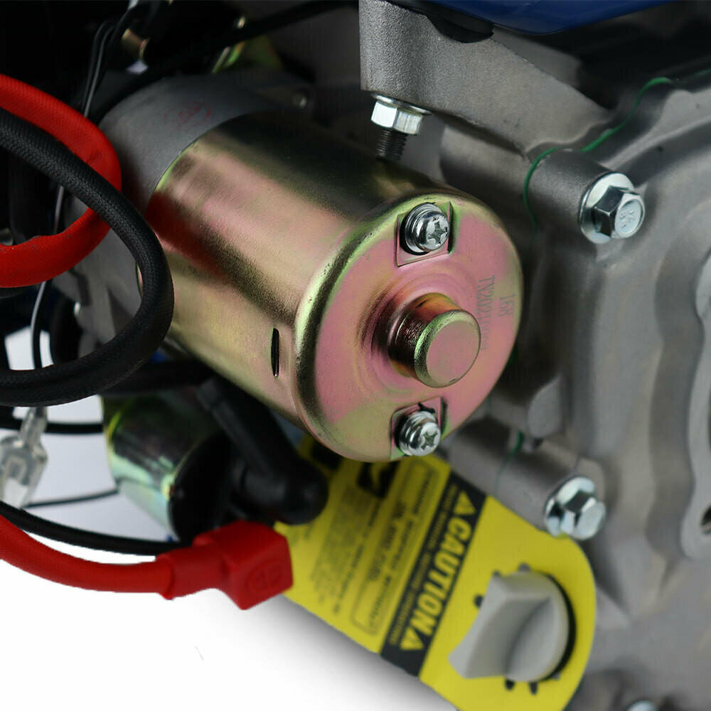 Hyundai 212cc 6.5hp 3/4'' 19.05mm Electric-Start Horizontal Straight Shaft Petrol Replacement Engine, 4-Stroke, OHV | IC210PE-19