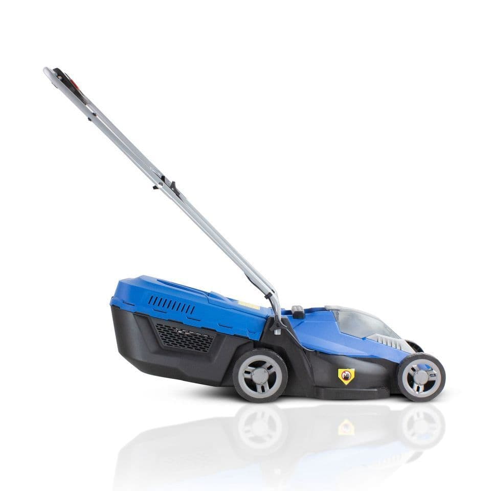 Hyundai 40V Lithium-Ion Battery Powered Roller Lawn Mower 33cm With Battery & Charger HYM40LI330P