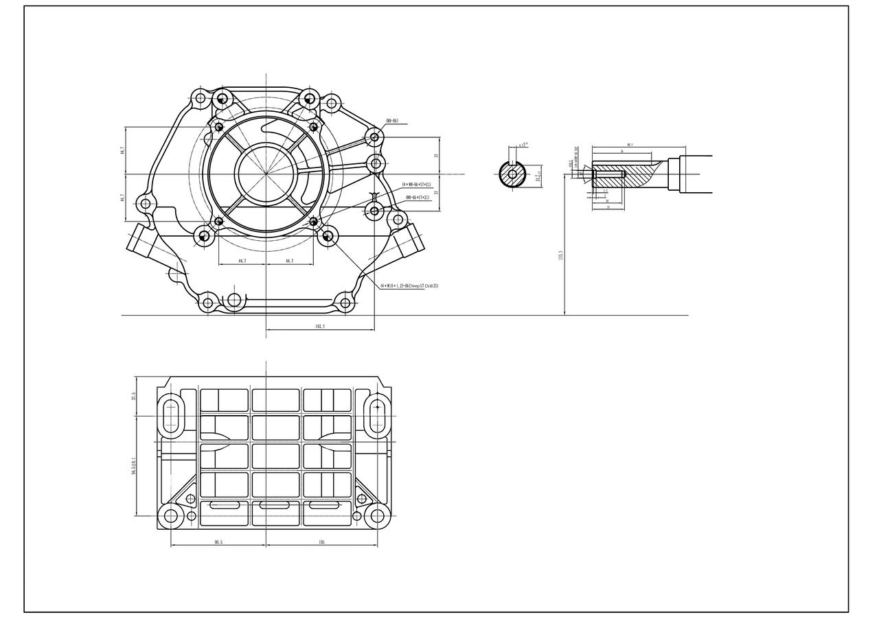 Hyundai 420cc 14hp 25mm Electric-Start Horizontal Straight Shaft Petrol Replacement Engine, 4-Stroke, OHV | IC420XE-25