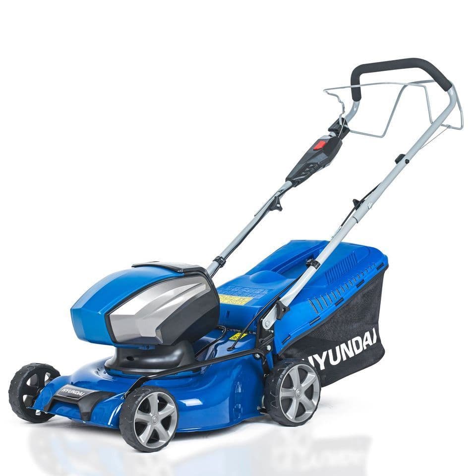 Hyundai 42cm 40v Lithium-Ion Battery Self-Propelled Lawnmower with Battery & Charger HYM40LI420SP