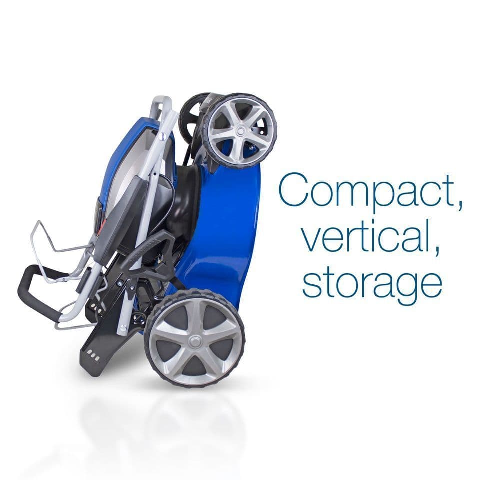 Hyundai 42cm 40v Lithium-Ion Battery Self-Propelled Lawnmower with Battery & Charger HYM40LI420SP