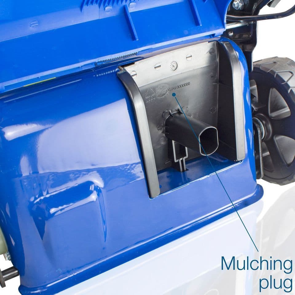 Hyundai 42cm 40v Lithium-Ion Battery Self-Propelled Lawnmower with Battery & Charger HYM40LI420SP