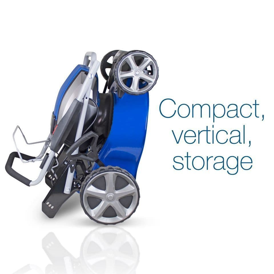 Hyundai 42cm Cordless 40v Lithium-Ion Battery Lawnmower with Battery & Charger | HYM40LI420P