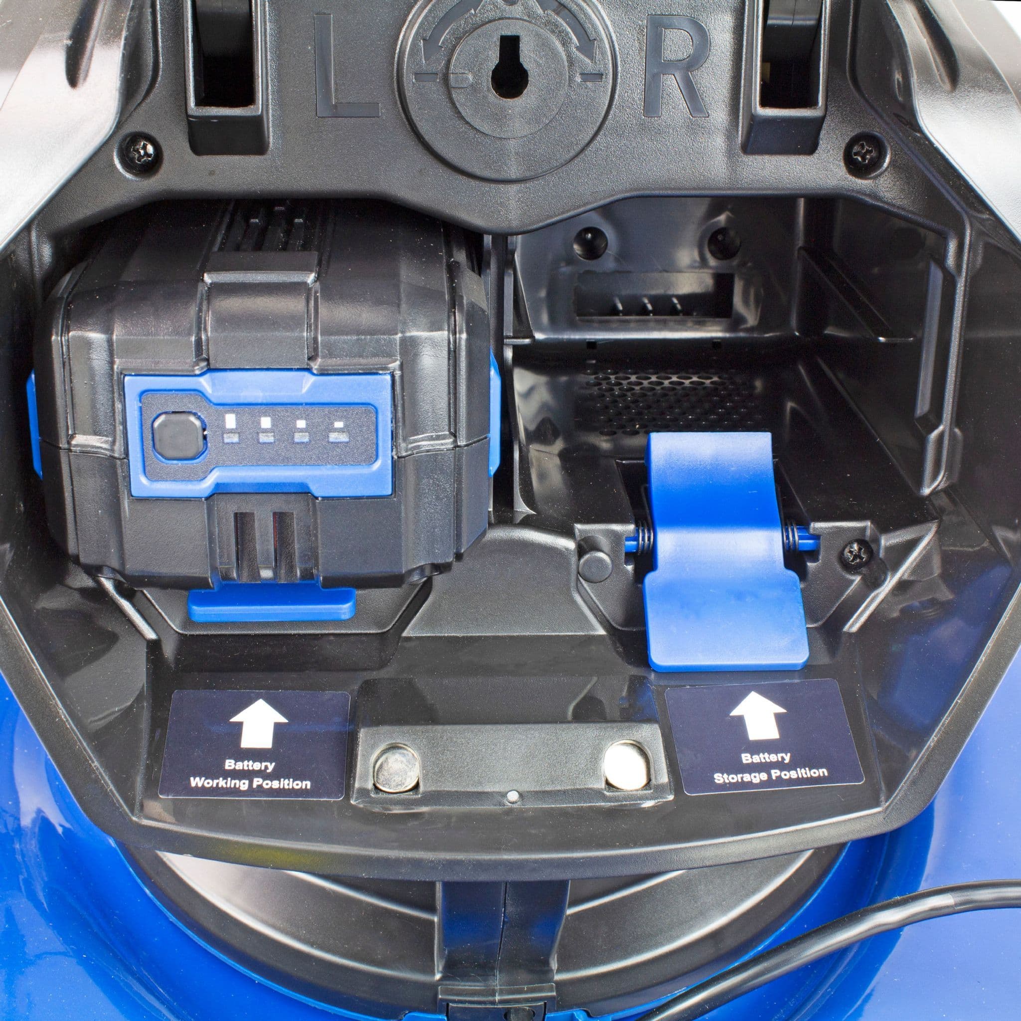 Hyundai 42cm Cordless 40v Lithium-Ion Battery Lawnmower with Battery & Charger | HYM40LI420P