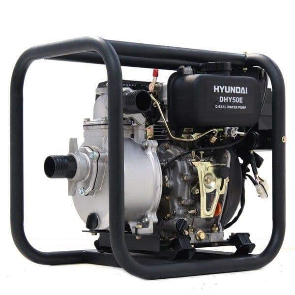 Hyundai 50mm Electric Start Diesel Water Pump DHY50E