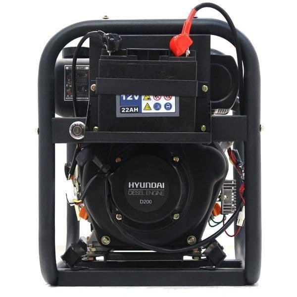 Hyundai 50mm Electric Start Diesel Water Pump DHY50E