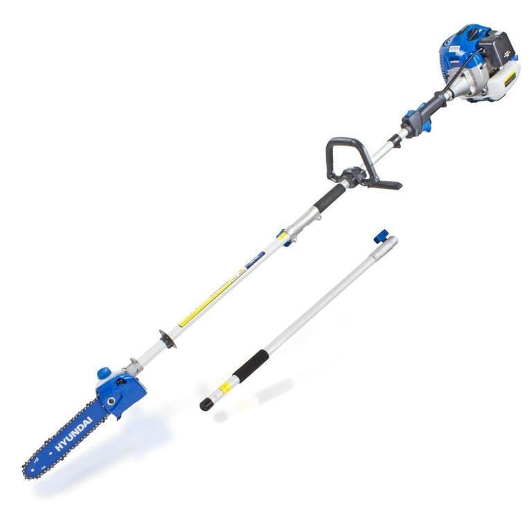 Hyundai 52cc Long Reach Petrol Pole Saw/Pruner/Chainsaw | HYPS5200X