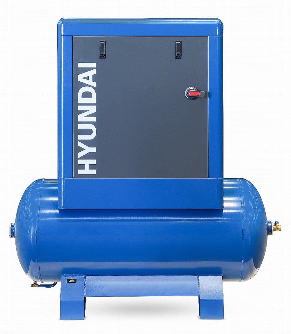 Hyundai 7.5hp 300 Litre Screw Compressor HYSC75300