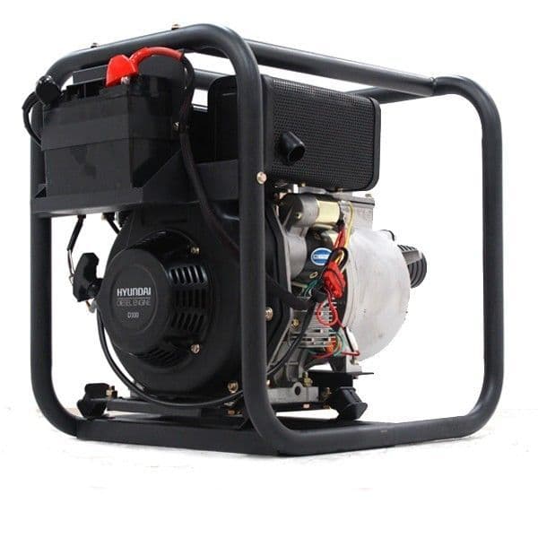 Hyundai 80mm 3" Electric Start Diesel Water Pump DHY80E