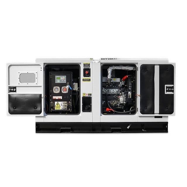Hyundai DHY28KSEm 1500rpm 34kVA Single Phase Diesel Generator