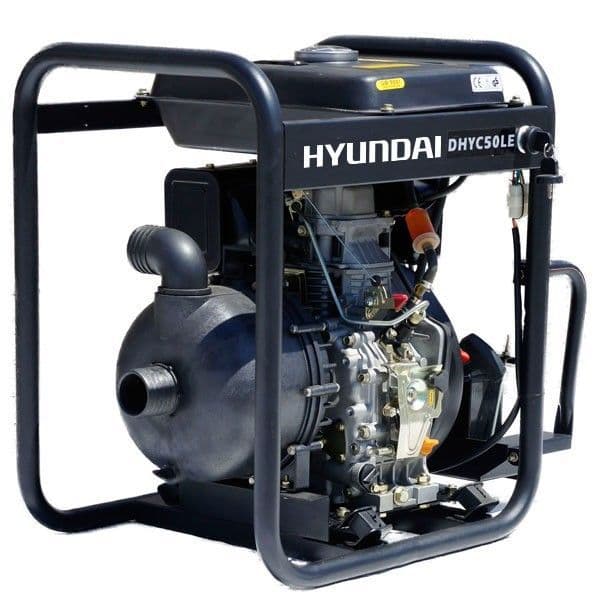 Hyundai DHYC50LE 50mm 2" Electric Start Diesel Chemical Water Pump