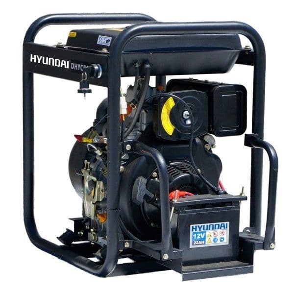 Hyundai DHYC50LE 50mm 2" Electric Start Diesel Chemical Water Pump