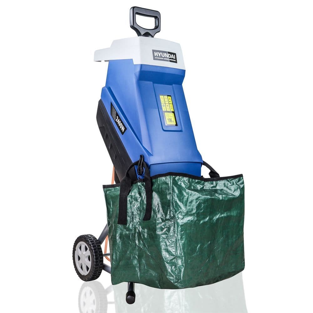 Hyundai Electric Garden Shredder, 2400w / 2.4kW, 230v | HYCH2400E